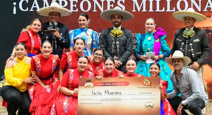 Fiesta Mexicana, monarca Campeonato Millonario 2023,