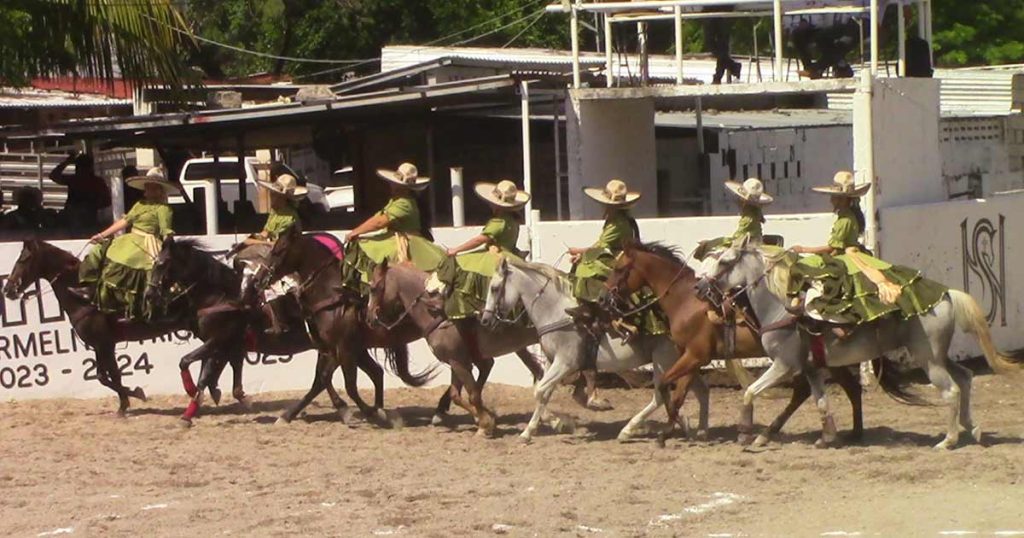 Escaramuza Las Tercas, Ciudad del Carmen, Campeche