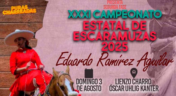 Estatal de Escaramuzas 2025, Chiapas, charrería