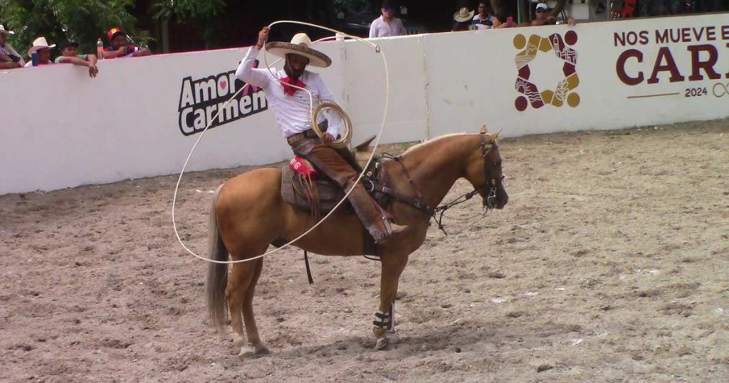 Manuel Graniel, Rancho El Refugio, Campeche, Ciudad del Carmen, Charreada de Gala, Feria del Carmen 2025