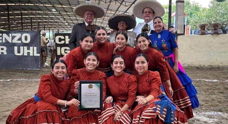 Valquirias de Tuxtla, campeona estatal Chiapas 2025, escaramuza