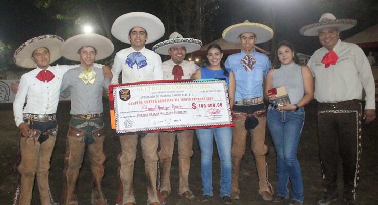 Emmanuel Rodríguez, campeón trofeo capacha 2025, charrería