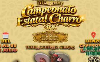 Estatal Charro Chiapas 2026