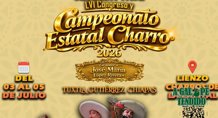 Estatal Charro Chiapas 2026